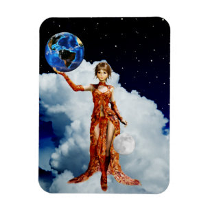 Imán Diosa de Universe Vinyl Magnet