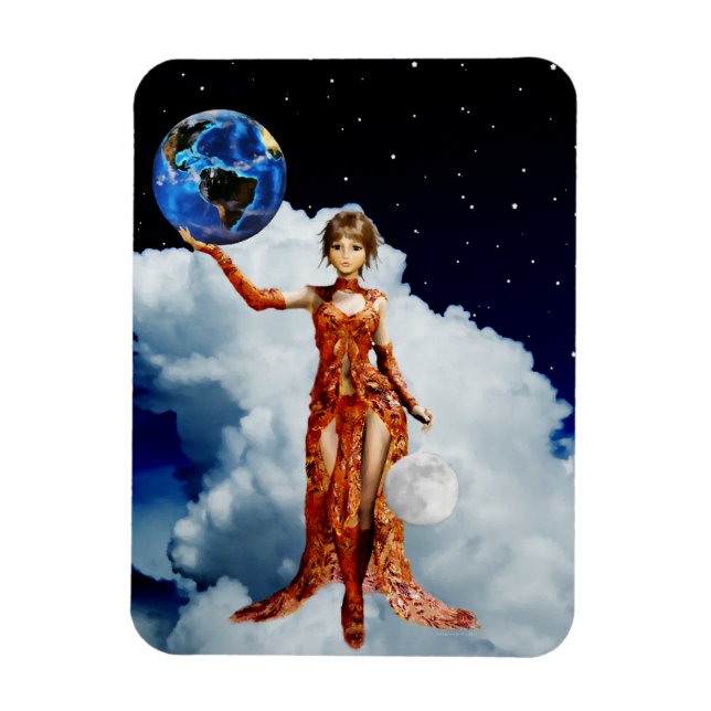Imán Diosa de Universe Vinyl Magnet (Vertical)