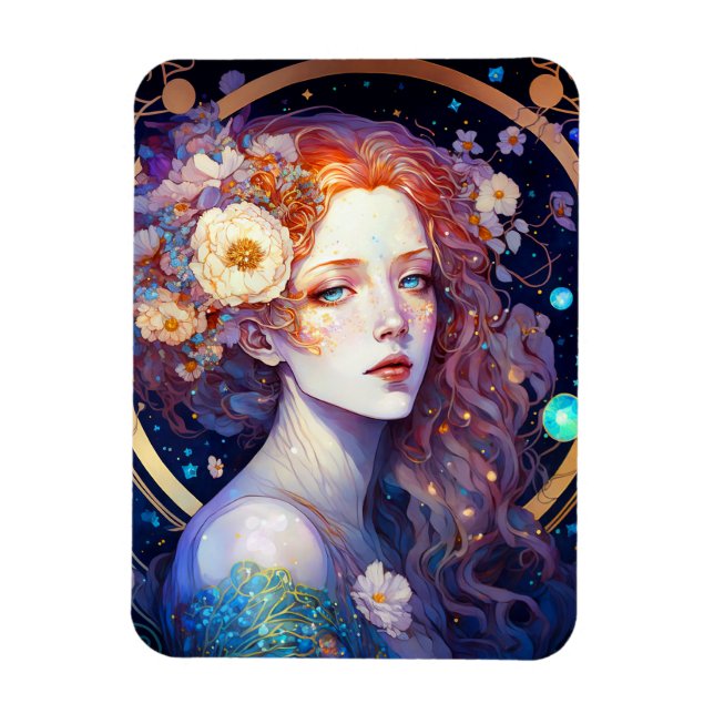 Imán Diosa Fantasy Art Magnet (Vertical)