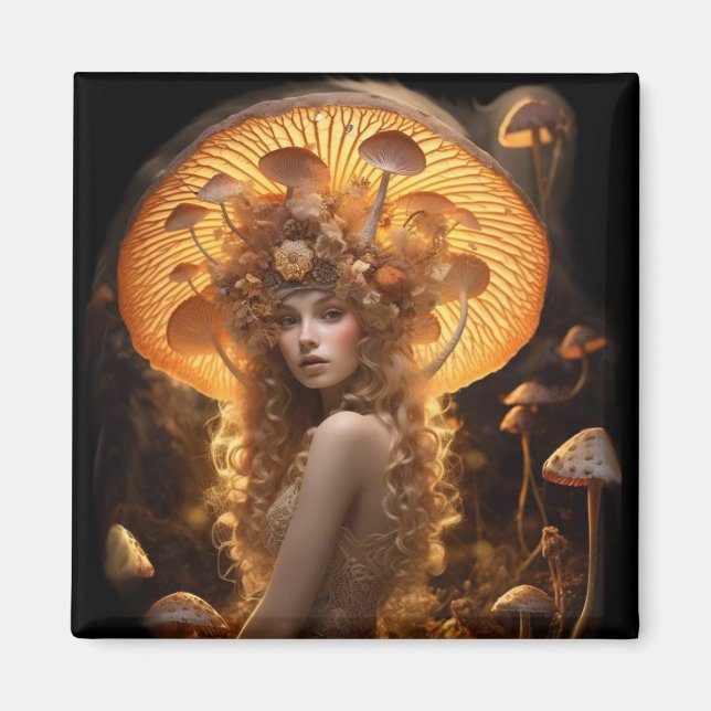 Imán Diosa maestra de oro (Frente)