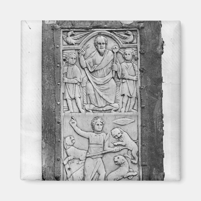 Imán Diptillos consulares de Aetius, panel izquierdo (Frente)
