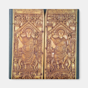 Imán Diptych consular Anastasius tallado