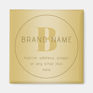 Imán Dirección de retorno minimalista moderna estilizad