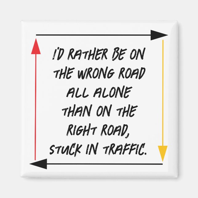 Imán Direcciones de vida (Frente)