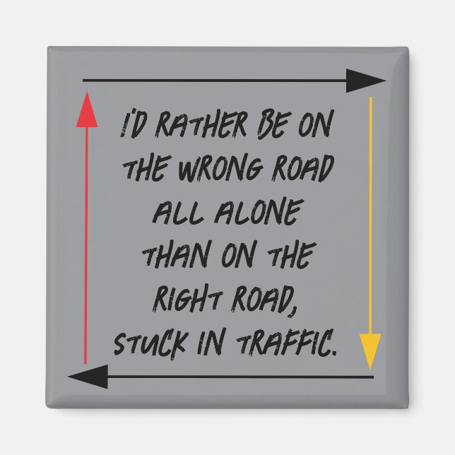 Imán Direcciones de vida (Frente)