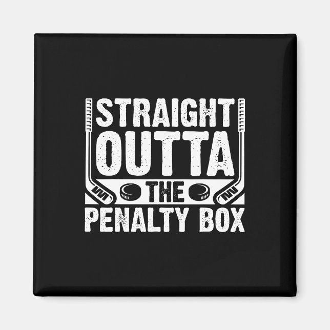 Imán Directamente de la caja de penalización divertido  (Frente)