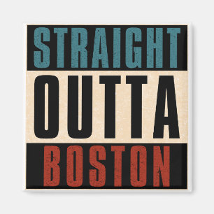 Imán Directamente fuera de Boston Massachusetts MAMÁES 