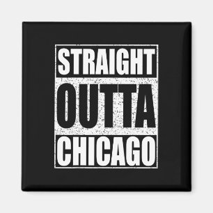 Imán Directamente fuera de Chicago Estado de Illinois
