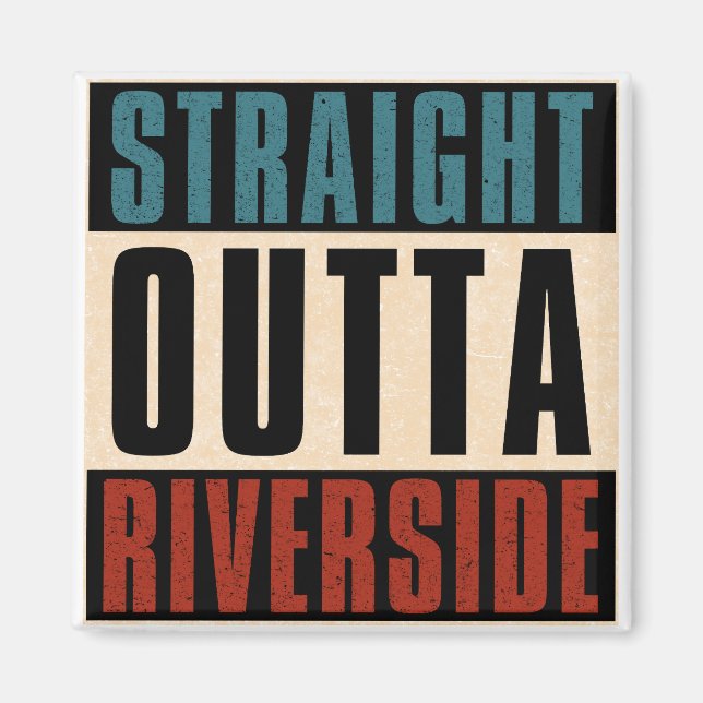 Imán Directamente fuera de Riverside California CA (Frente)