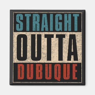 Imán Directamente Saliendo de Dubuque Iowa IA