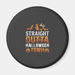 Imán Directo desde Halloween Town Bruja Murciélagos de 