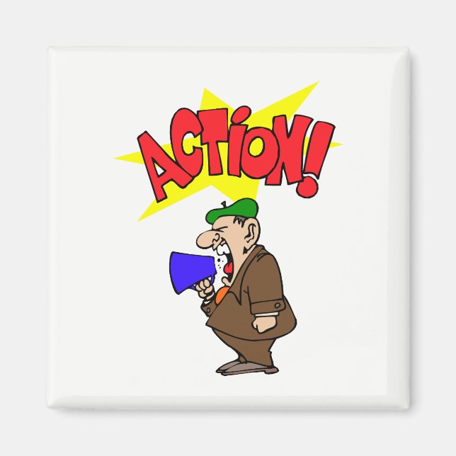 Imán Director de cine (Frente)