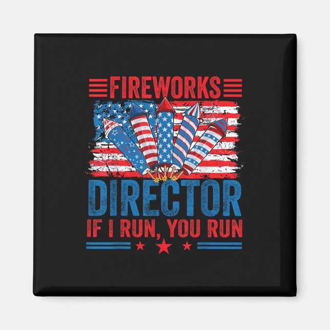 Imán Director de Fuegos Artificiales - Yo corro tú corr (Frente)