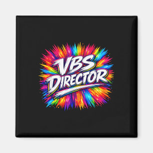 Imán Director de Vbs salpicadura colorida para vacacion