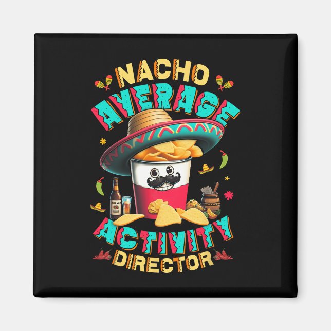 Imán Director Nacho Actividad Promedio Director Cinco D (Frente)