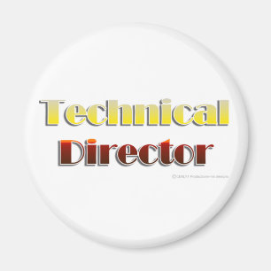 Imán Director técnico (texto solamente)
