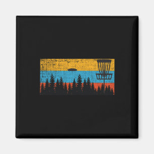Imán Disc Golf Retro Frolf Frisbee Vintage Estilo 70s 8