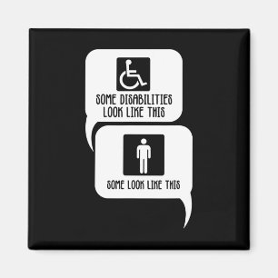 Imán Discapacidad Concienciación sobre autismo bipolar 