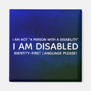 Imán Discapacidad Primero la Identidad