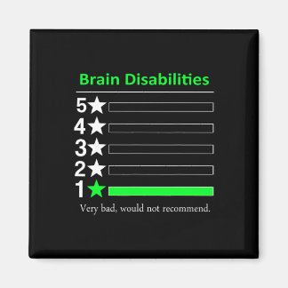 Imán Discapacidades cerebrales Muy malas Discapacidades
