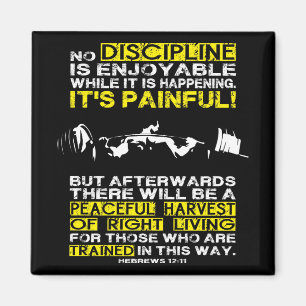 Imán DISCIPLINA - Motivación de entrenamiento en cuádru