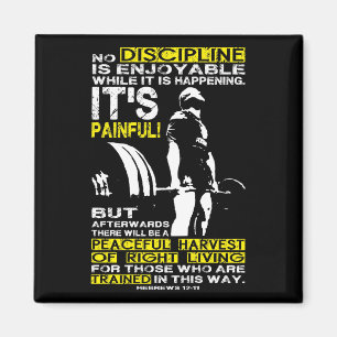 Imán DISCIPLINA - Motivación del entrenamiento con retr