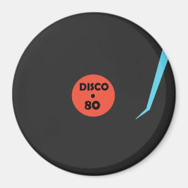 Imán Disco 80 Record Magnet - Fiesta de danza