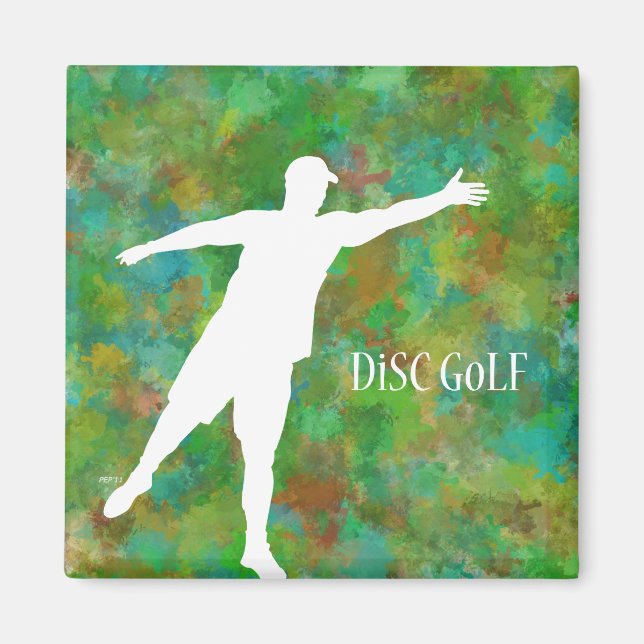 Imán Disco de golf (Frente)