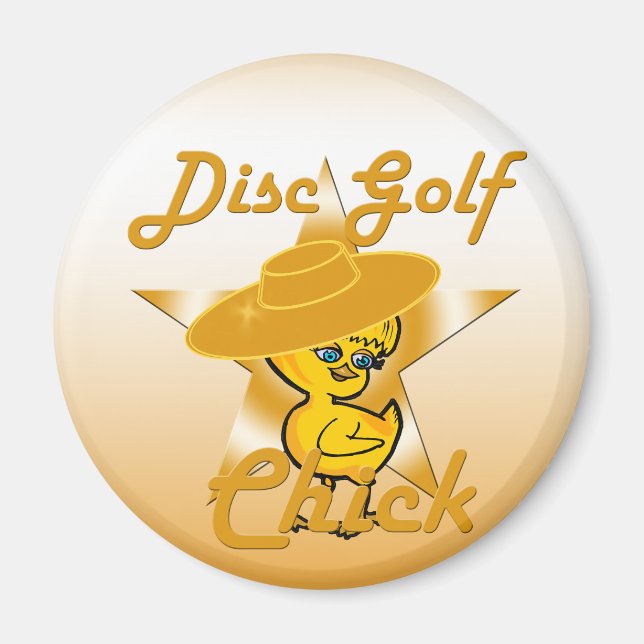 Imán Disco de golf (Frente)