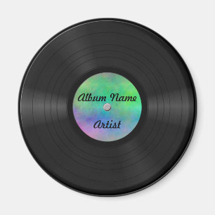 Imán Disco de vinilo de encargo falso