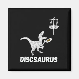Imán Disco Golf Dinosaurio Frolfing T-rex Dino Divertid