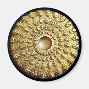 IMÁN DISCO ORO-TERCIANO