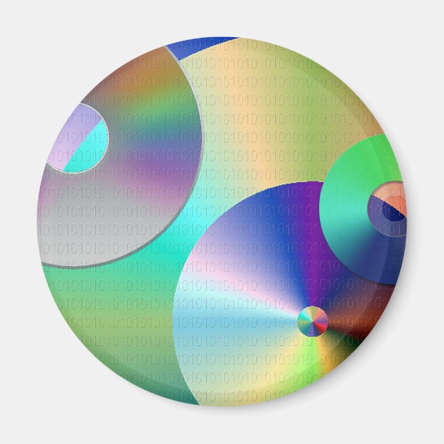 Imán Discos compactos (Frente)