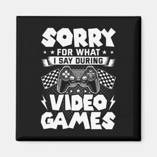 Imán Disculpa por lo que digo durante Video Games Video