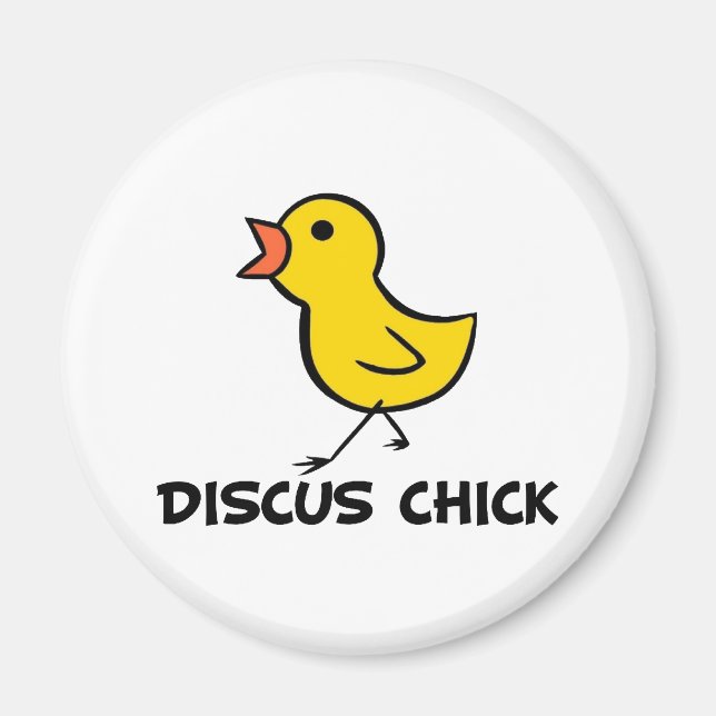 Imán Discus Chick Magnet (Frente)