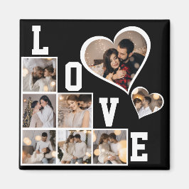 Imán Diseña tu propio collage de 8 fotos