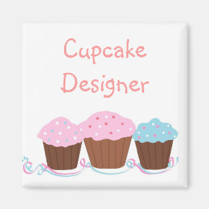Imán Diseñador de Cupcakes
