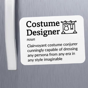 Imán Diseñador de disfraces Definición Set Life 3" x 4"