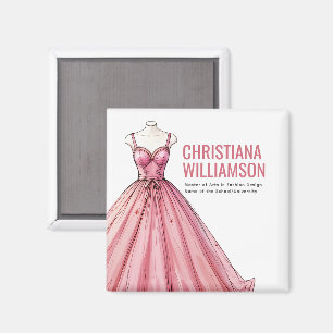 Imán Diseñador de moda personalizado Graduado de estilo