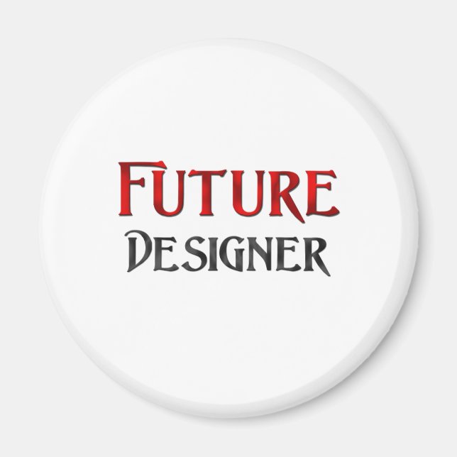 Imán Diseñador futuro (Frente)