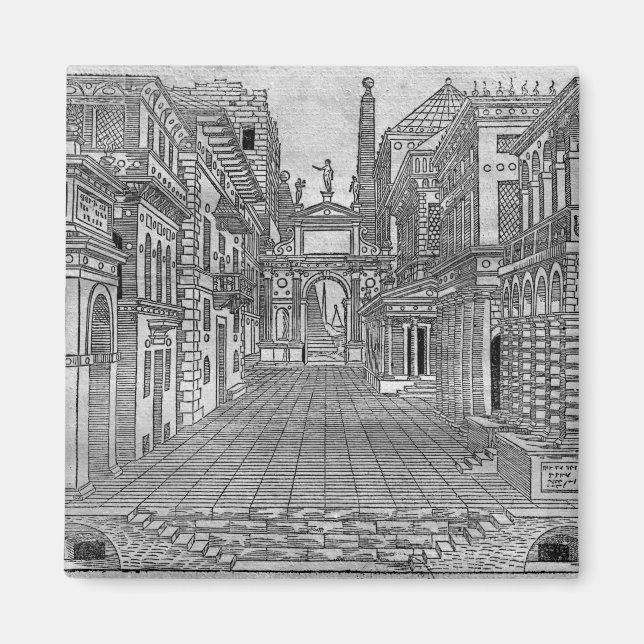 Imán Diseñar para una escena trágica (Frente)