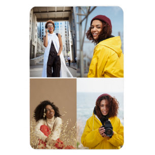 Imán Diseñar su propio Collage de fotos 4