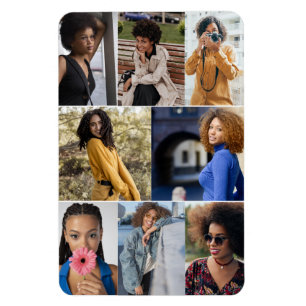 Imán Diseñar su propio Collage de fotos 8