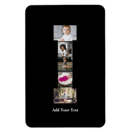 Imán Diseñar tu propia letra I Collage de fotos