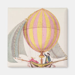 Imán Diseñe para un dirigible, francés, c.1785