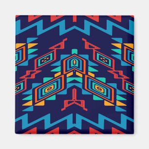 Imán Diseño abstracto de formas distorsionadas