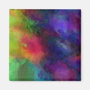 Imán Diseño abstracto, muchos colores