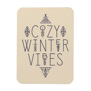 Imán Diseño acogedor de vibraciones de invierno