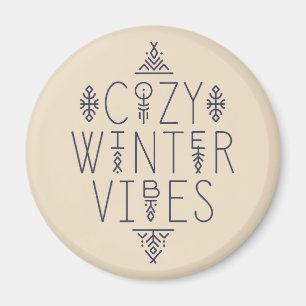 Imán Diseño acogedor de vibraciones de invierno