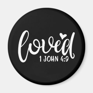 Imán Diseño Amor Con Una Palabra Amada En Ella